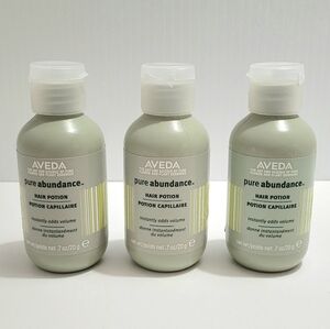 NEW! 3 AVEDA Pure Abundance Hair Potion 20 g